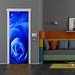 DoorFoto Door Cover Customizable - Blue Rose