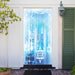 DoorFoto Door Cover Hanukkah Ice Crystals