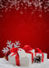 DoorFoto Door Cover Customizable - Red Christmas
