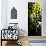 DoorFoto Door Cover Dino Room Decor