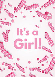 DoorFoto Door Cover It's a Girl Sign