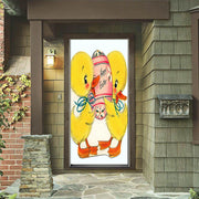 DoorFoto Door Cover Vintage Chicks