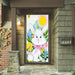 DoorFoto Door Cover Vintage Bunny