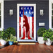 DoorFoto Door Cover Standing Republican Elephant