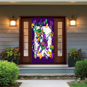 DoorFoto Door Cover Unicorn Dabb