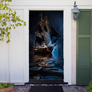 DoorFoto Door Cover Customizable - Pirate Ship Bedroom