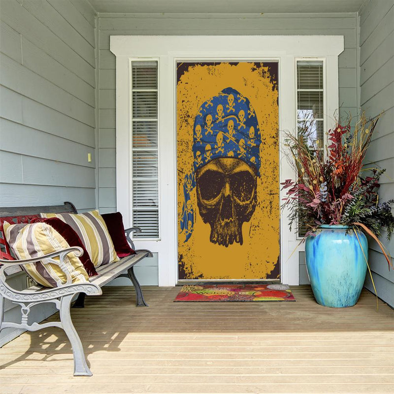 DoorFoto Door Cover Dreaded Pirate