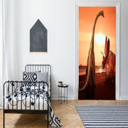DoorFoto Door Cover Dinosaur Room Decor