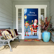 DoorFoto Door Cover Santa and Friends