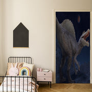DoorFoto Door Cover Dinosaur Door Banner