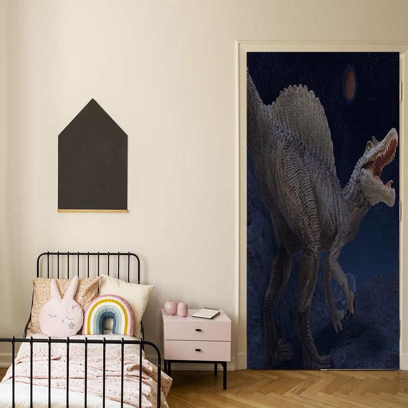 DoorFoto Door Cover Dinosaur Door Banner