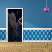 DoorFoto Door Cover Dinosaur Door Banner