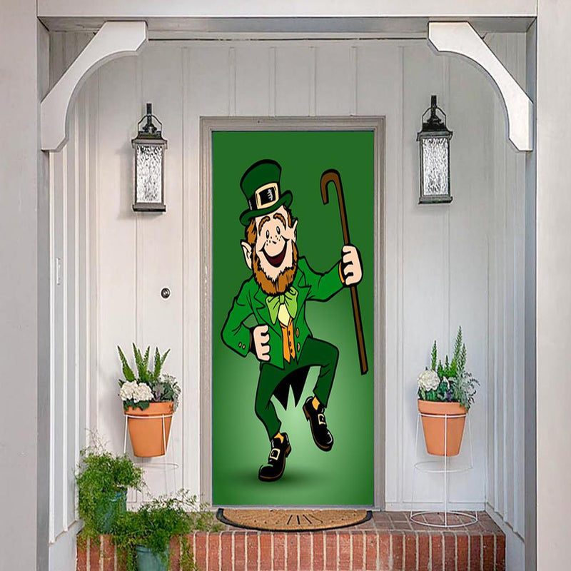 DoorFoto Door Cover Leprechaun Magic