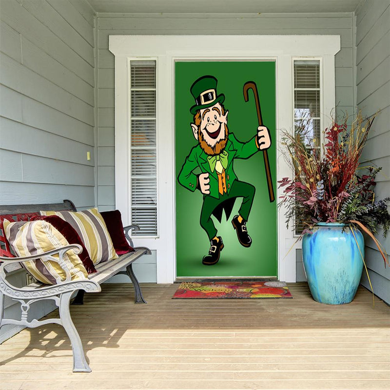 DoorFoto Door Cover Leprechaun Magic