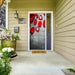 DoorFoto Door Cover Customizable - Red Roses, Petals and Hearts