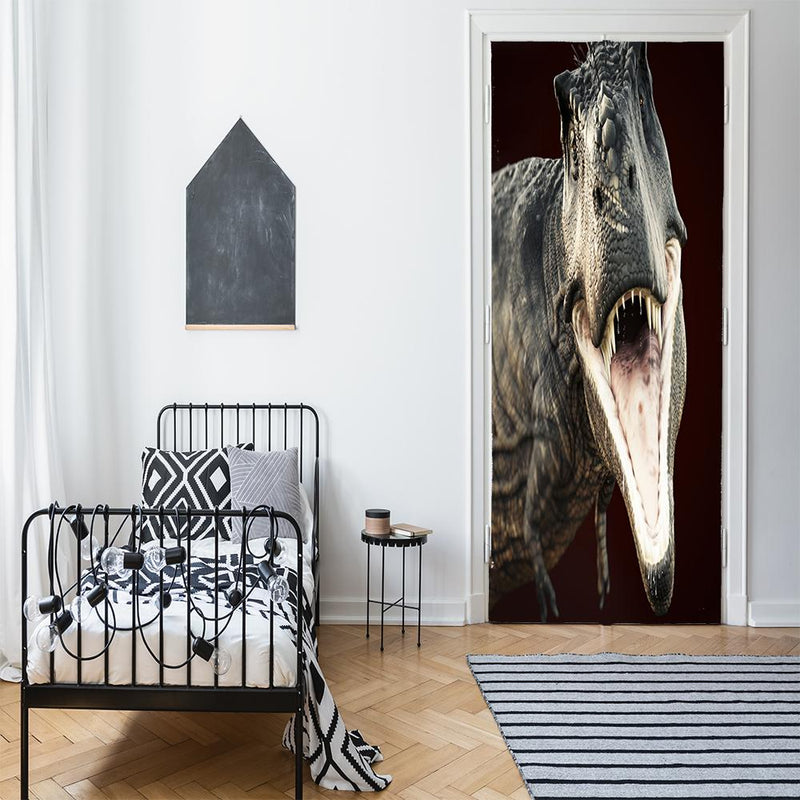 DoorFoto Door Cover Dinosaur Door Decoration