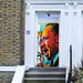 DoorFoto Door Cover MLK Decorations