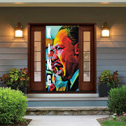DoorFoto Door Cover MLK Decorations