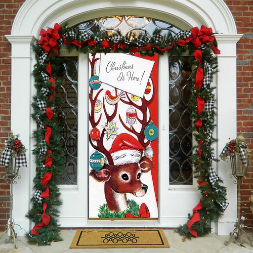 DoorFoto Door Cover Christmas Is Here