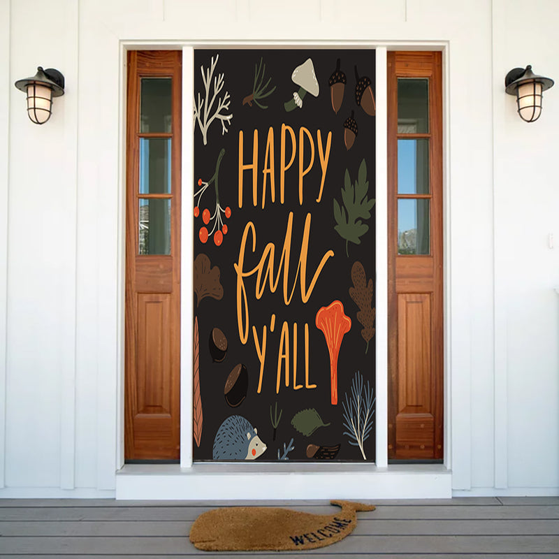 DoorFoto Door Cover Fall Y'all
