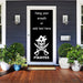 DoorFoto Door Cover Customizable - Pirate Door Decoration