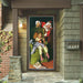 DoorFoto Door Cover Vintage Santa Claus
