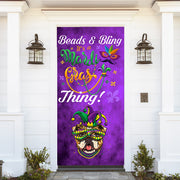 DoorFoto Door Cover Beads and Bling