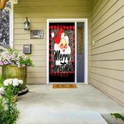 DoorFoto Door Cover Jolly Old Elf