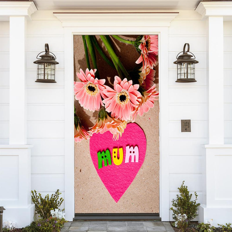 DoorFoto Door Cover I Love Mum