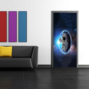DoorFoto Door Cover Outer Space Room Decor