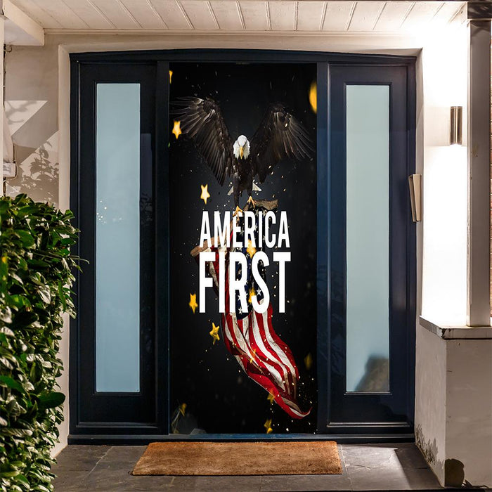 DoorFoto Door Cover America First