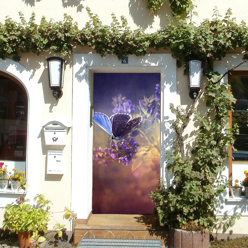 DoorFoto Door Cover Butterfly Beauty