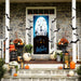 DoorFoto Door Cover Halloween Night
