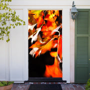 DoorFoto Door Cover Front Door Fall Decor