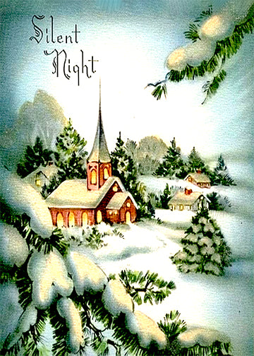 DoorFoto Door Cover Silent Night