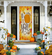 DoorFoto Door Cover Fall Y'all Background
