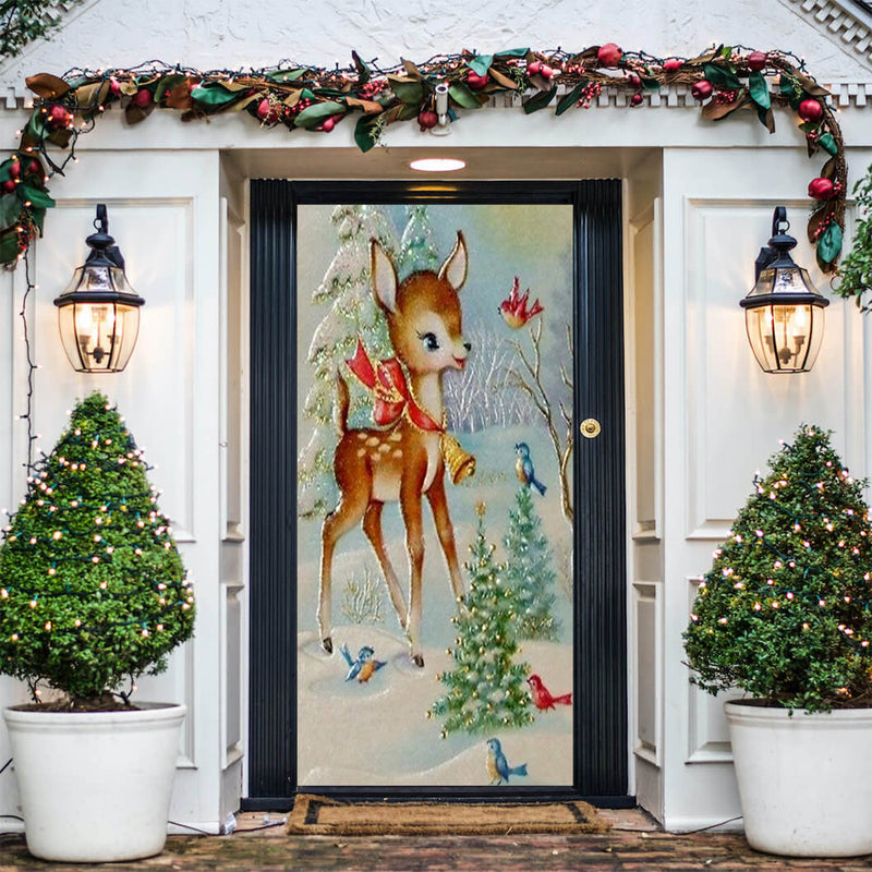 DoorFoto Door Cover Christmas Cheer
