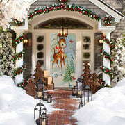 DoorFoto Door Cover Christmas Cheer