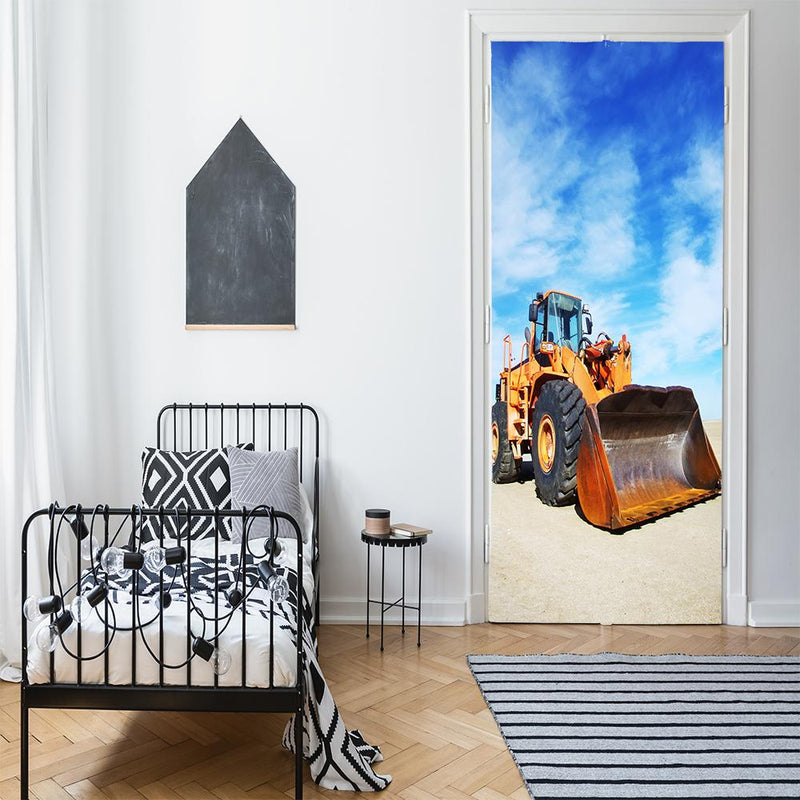 DoorFoto Door Cover Construction Room Decor