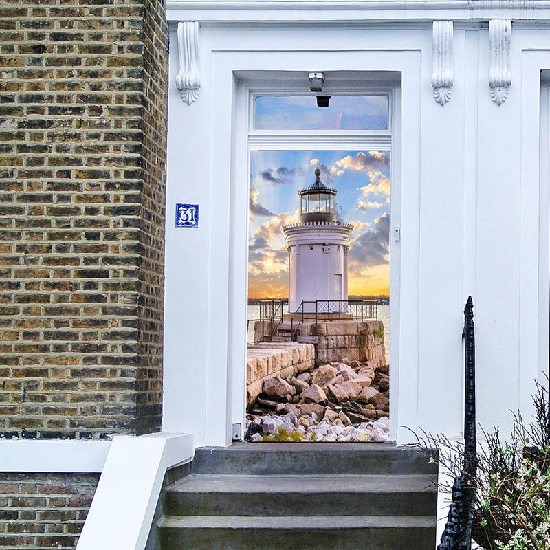 DoorFoto Door Cover Breakwater Light