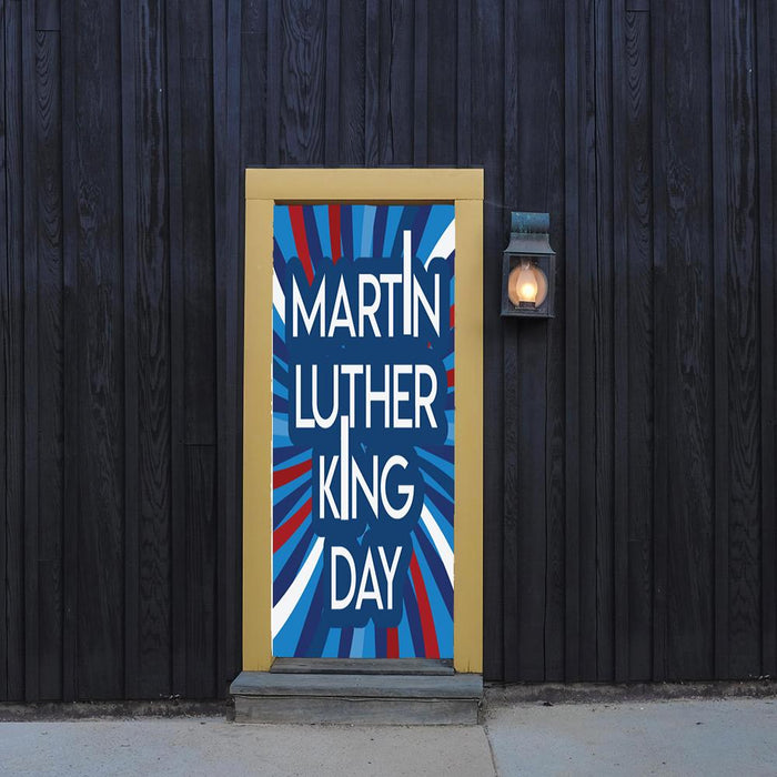 DoorFoto Door Cover Martin Luther King Poster