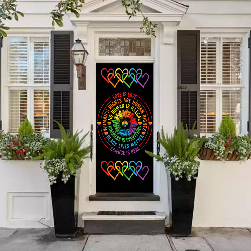 DoorFoto Door Cover Love is Love