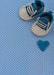 DoorFoto Door Cover Customizable - It's a Boy - Baby Shoes