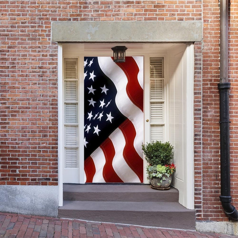DoorFoto Door Cover Patriotic Home Decor