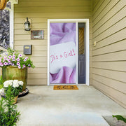 DoorFoto Door Cover It's a Girl Blanket