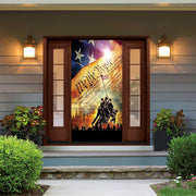 DoorFoto Door Cover July 4 Decor