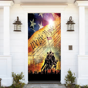DoorFoto Door Cover July 4 Decor