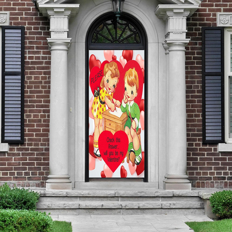 DoorFoto Door Cover My Valentine
