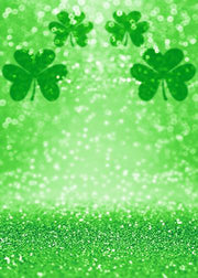DoorFoto Door Cover Customizable - Glittering Clovers