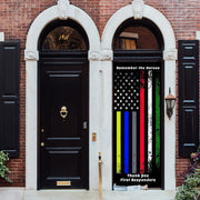 DoorFoto Door Cover First Responder Door Flag